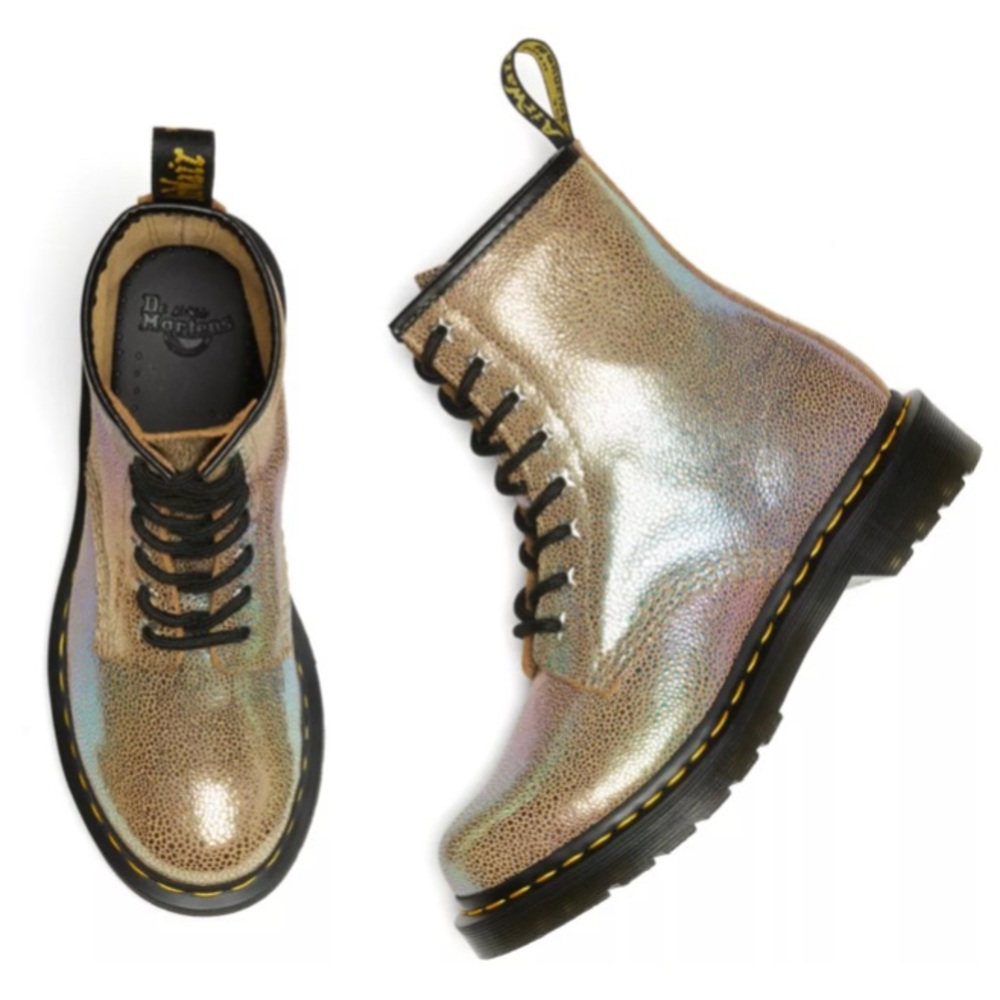 Dr. Martens Women's 1460 Sand Rainbow Ray Boots